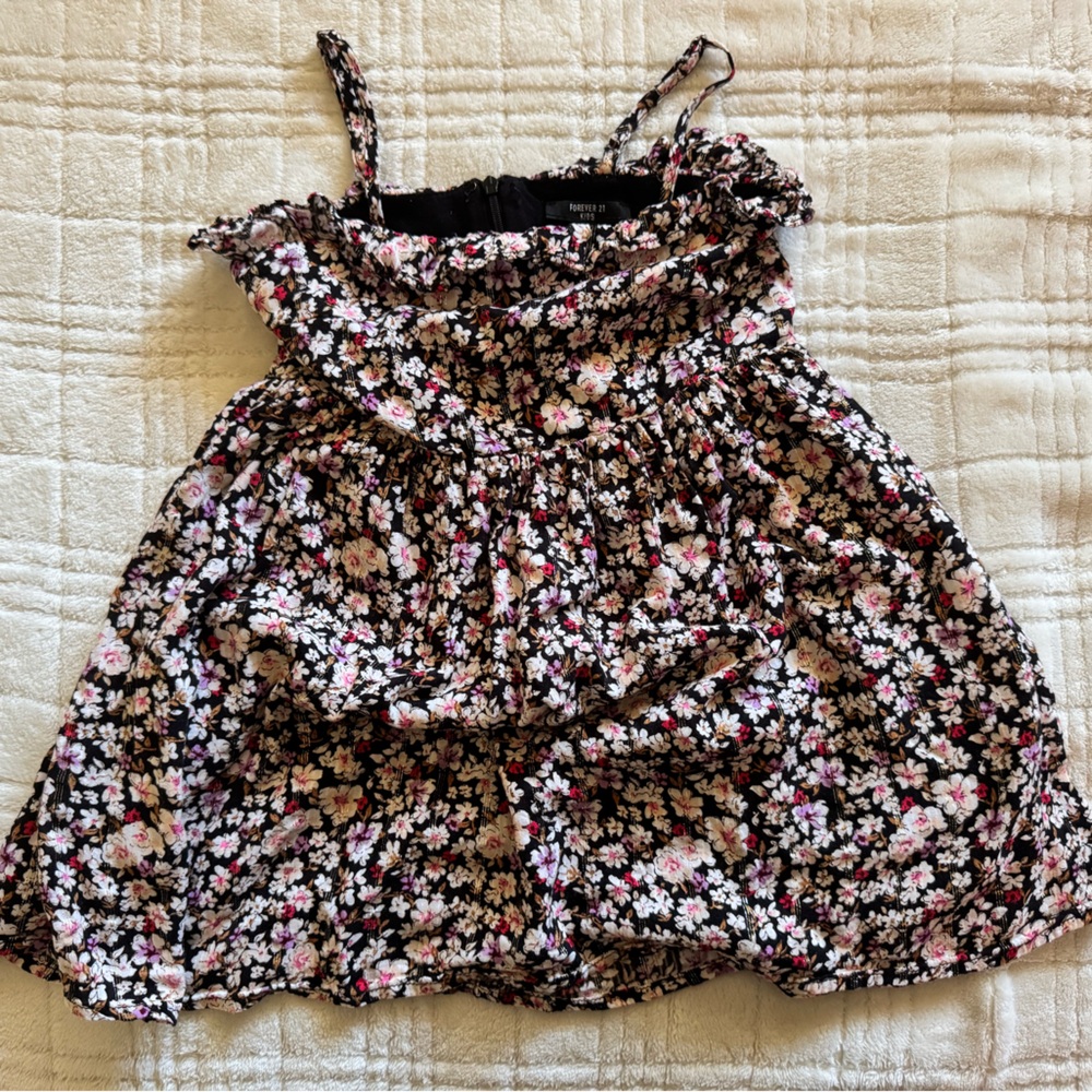 Forever 21 Kids Floral Pattern Dress